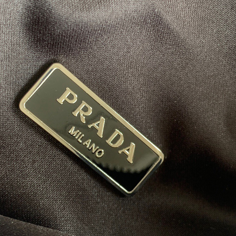 Prada Re-Edition 2005 Satin Bag With Crystals(22-16-6CM) - EUR FASHION