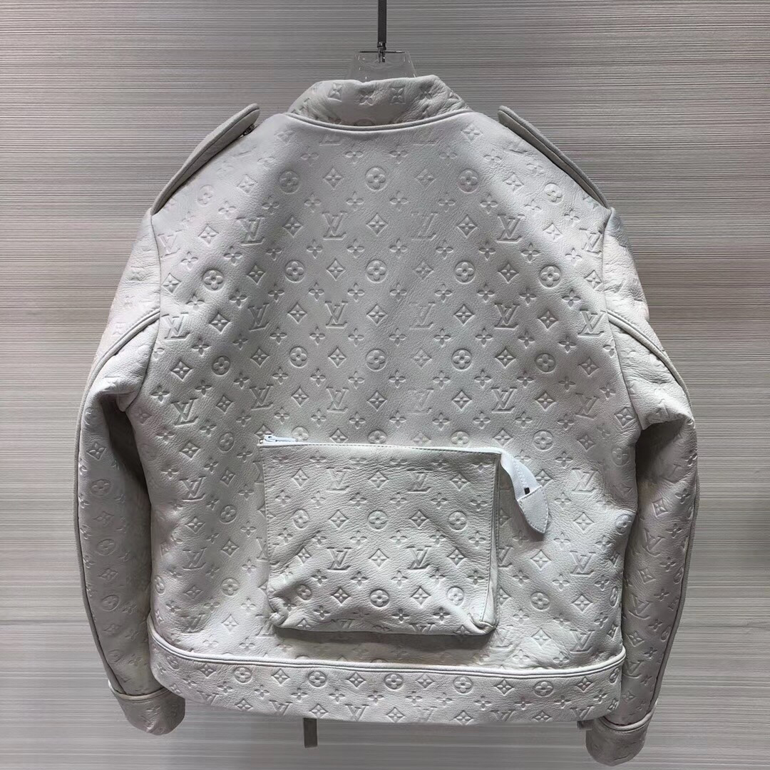 Louis Vuitton Monogram Embossed Utility Jacket - EUR FASHION