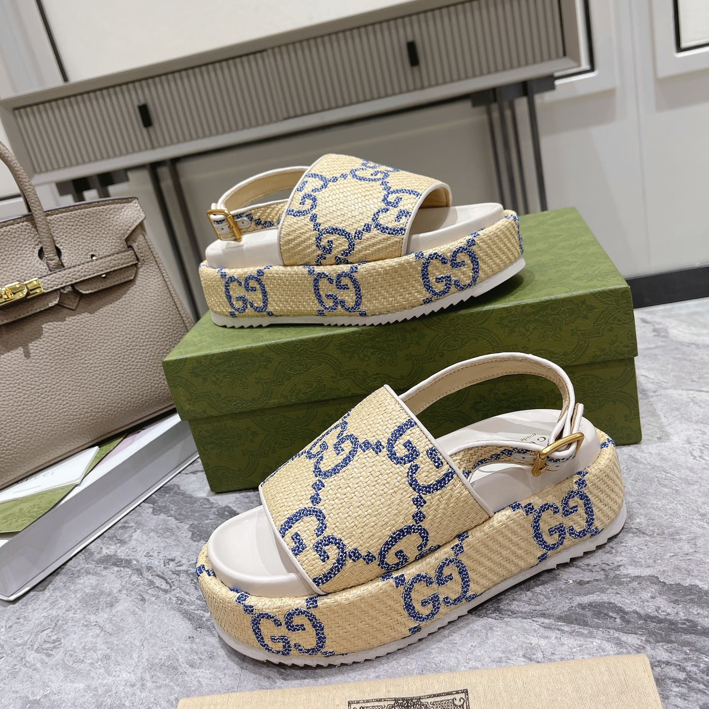 Gucci GG Platform Sandal - EUR FASHION