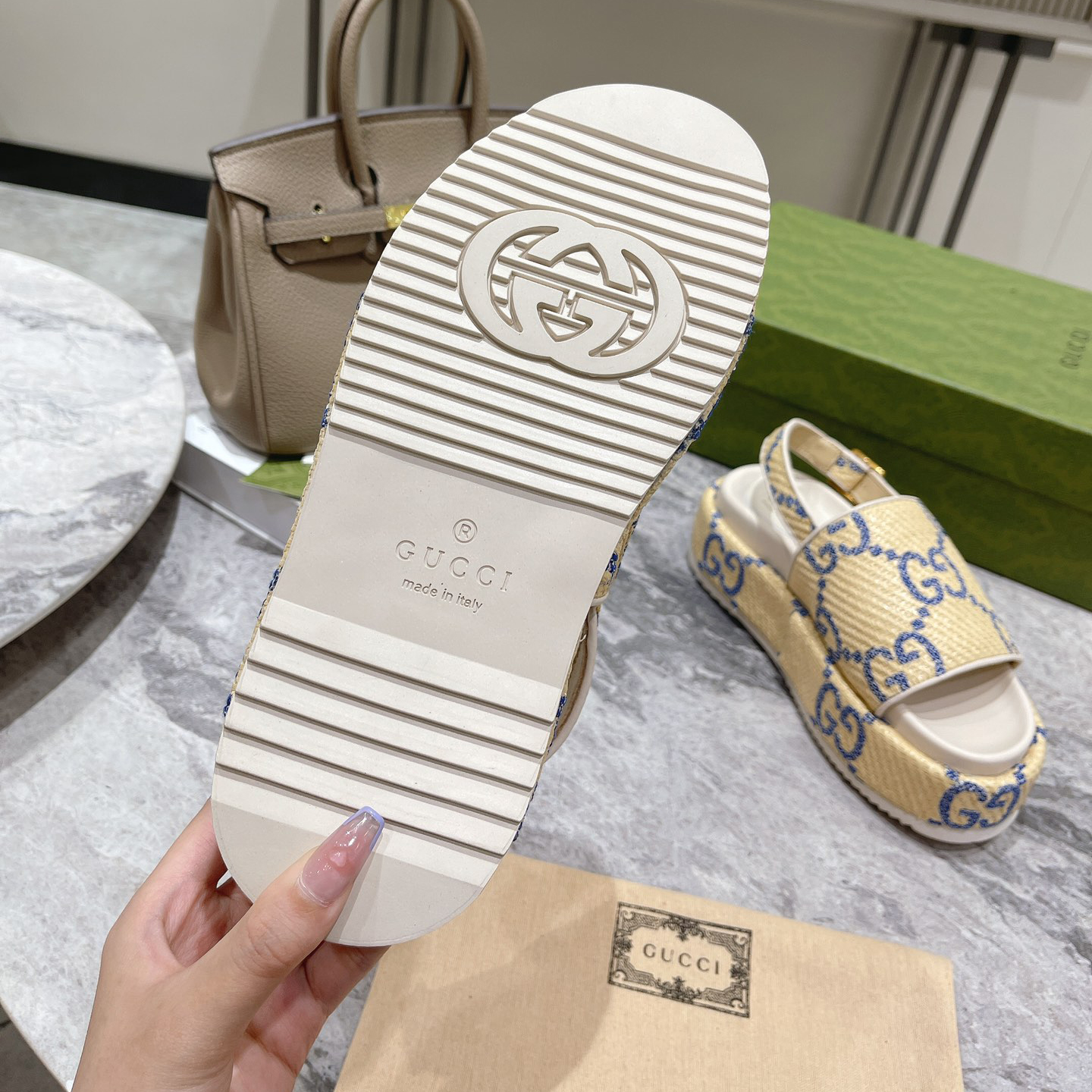Gucci GG Platform Sandal - EUR FASHION