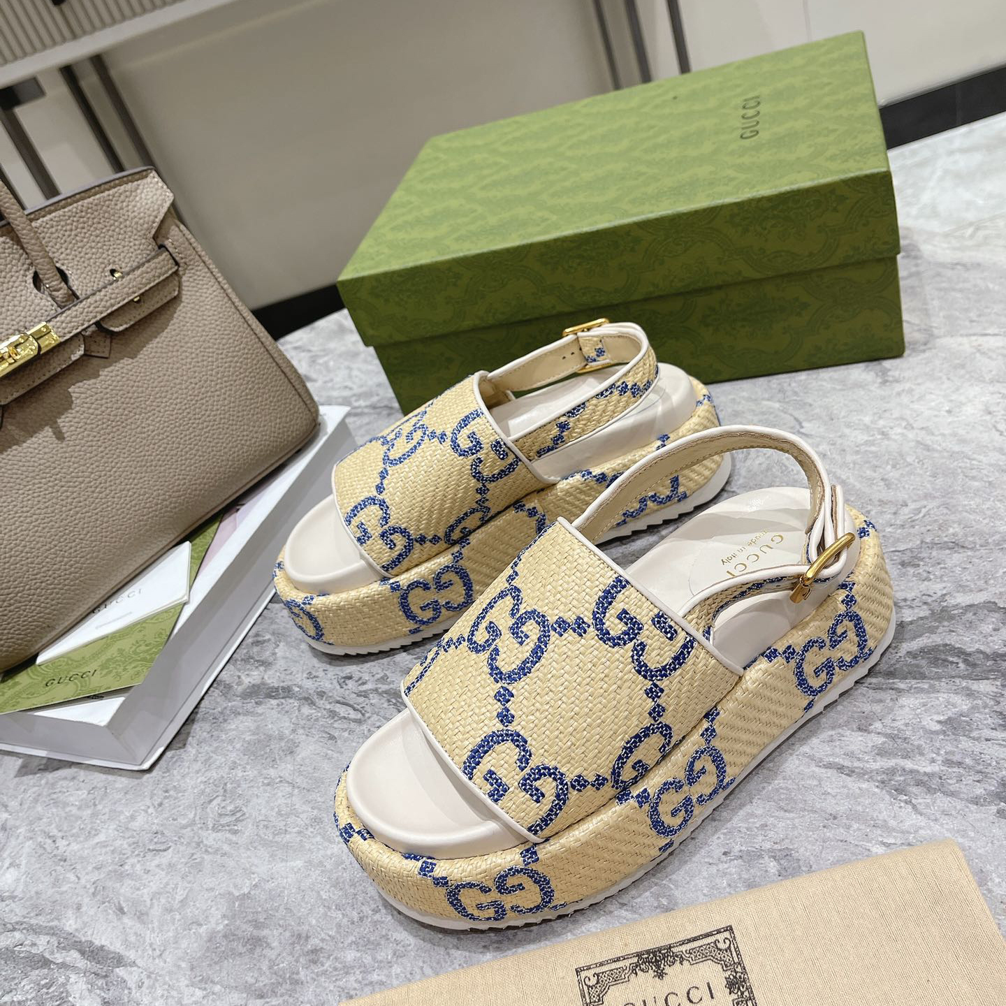 Gucci GG Platform Sandal - EUR FASHION