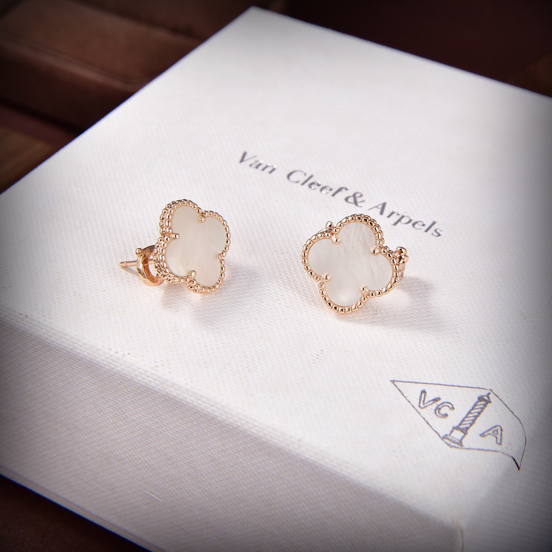 Van Cleef & Arpels Vintage Alhambra Earrings - EUR FASHION