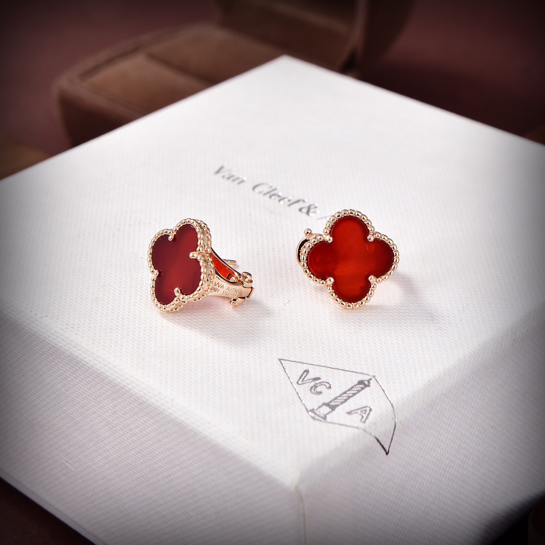 Van Cleef & Arpels Vintage Alhambra Earrings - EUR FASHION