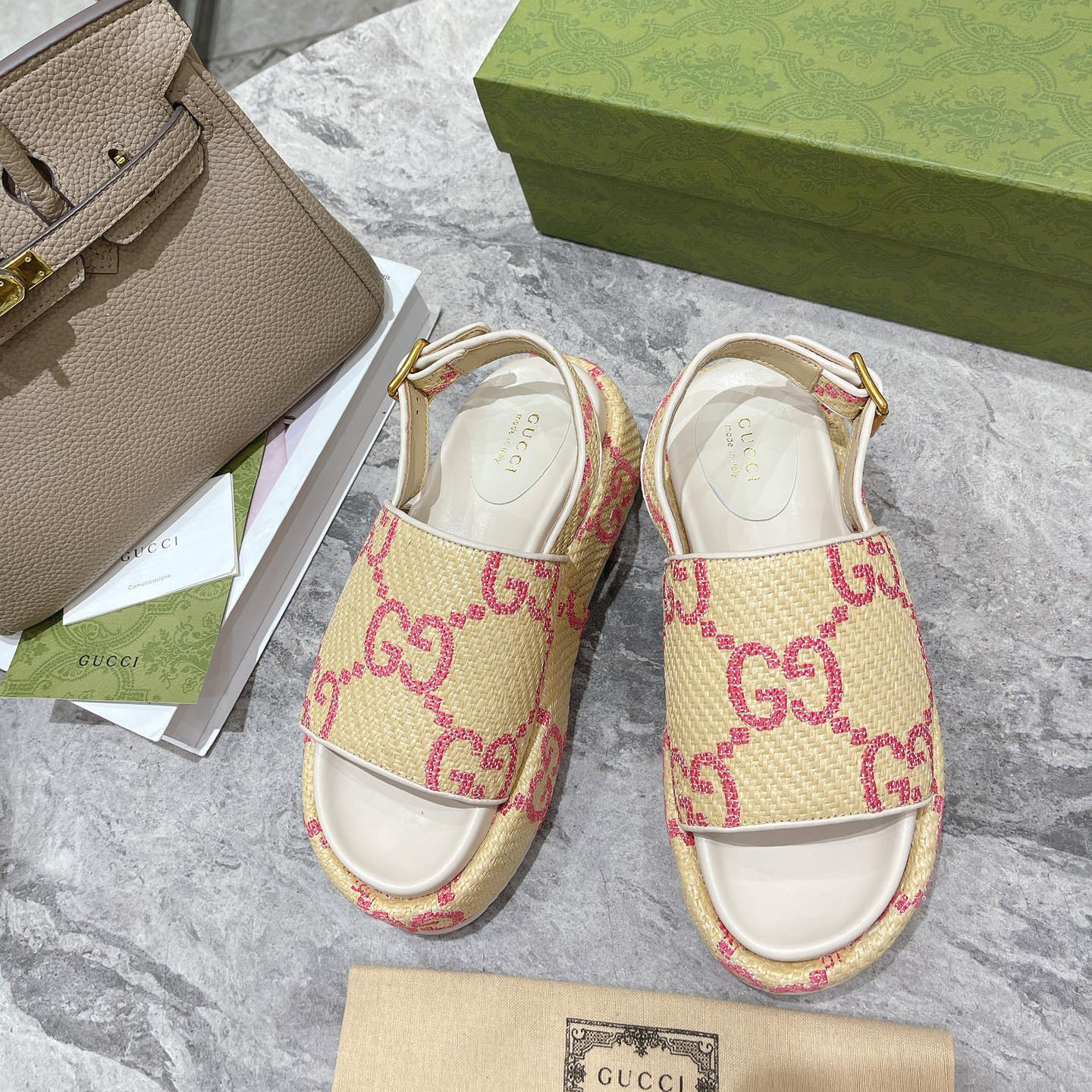 Gucci GG Platform Sandal - EUR FASHION