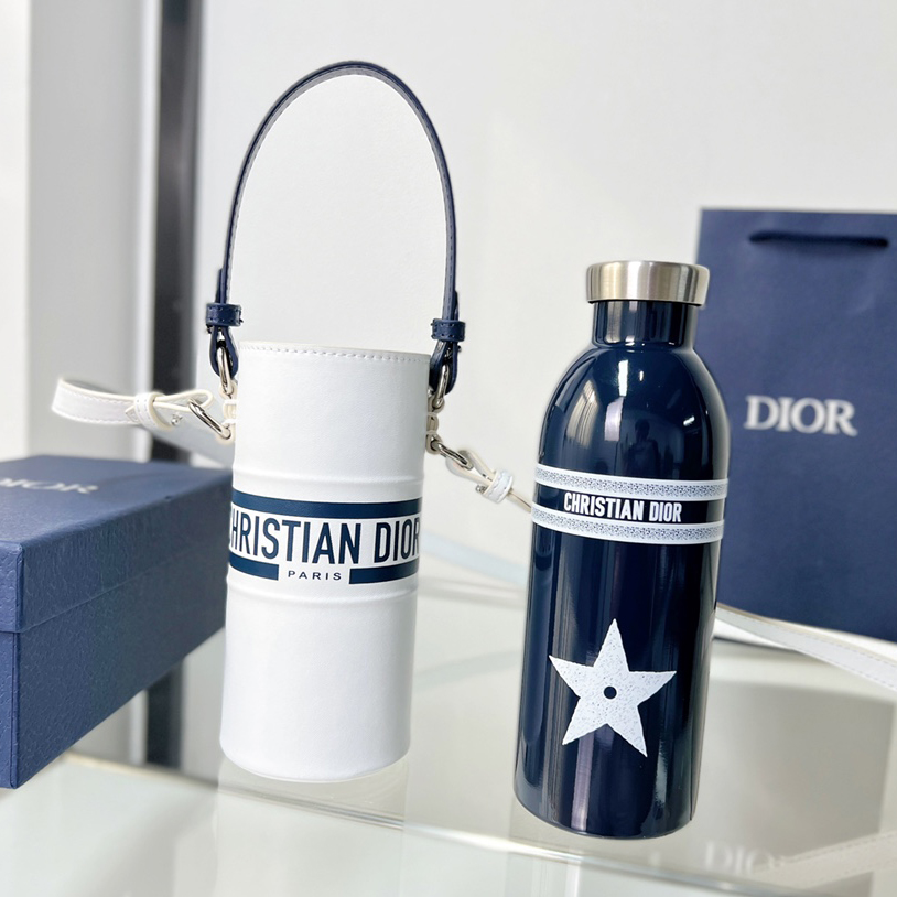 Dior Vibe Bottle Holder White Calfskin - EUR FASHION