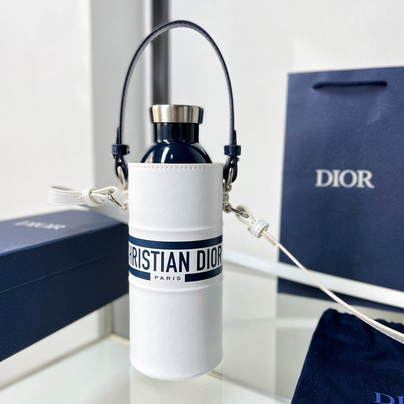 Dior Vibe Bottle Holder White Calfskin - EUR FASHION