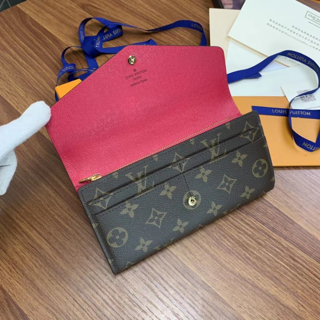 Louis Vuitton Sarah Wallet(19-10.5-2.5cm)     M62234 - EUR FASHION