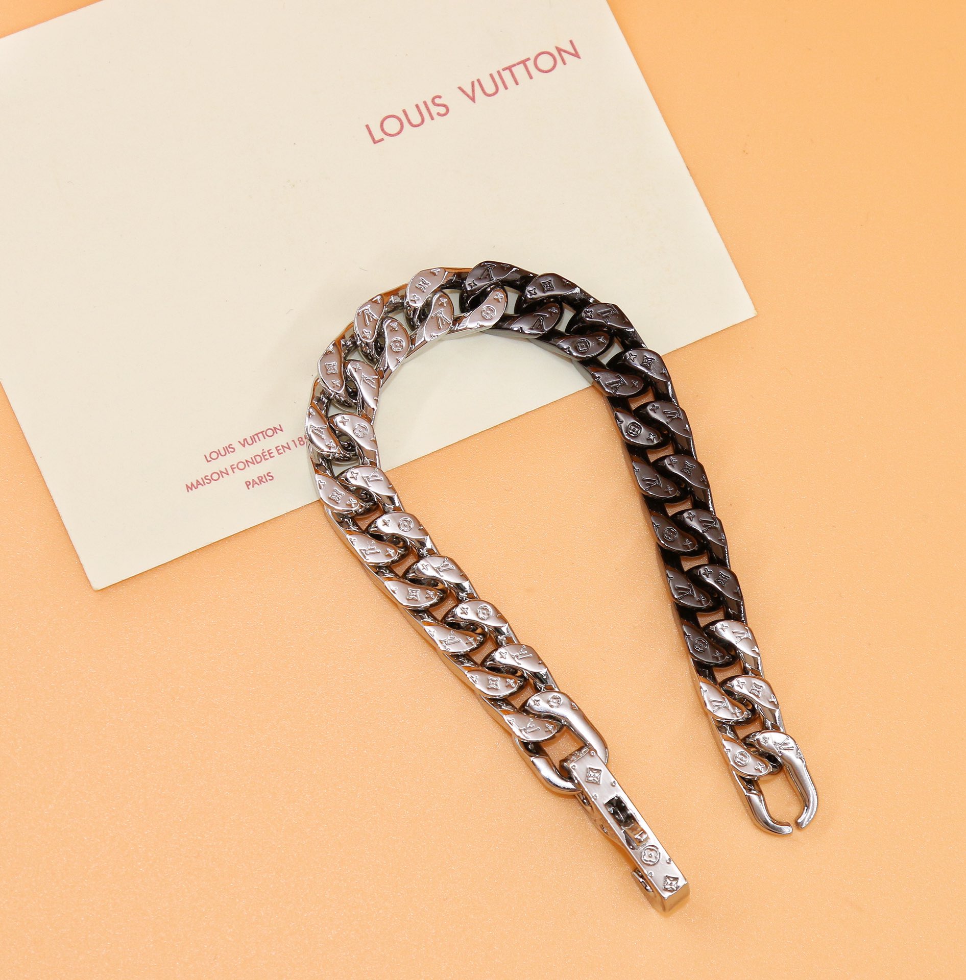Louis Vuitton LV Chain Links Bracelet  21cm   M68273 - EUR FASHION