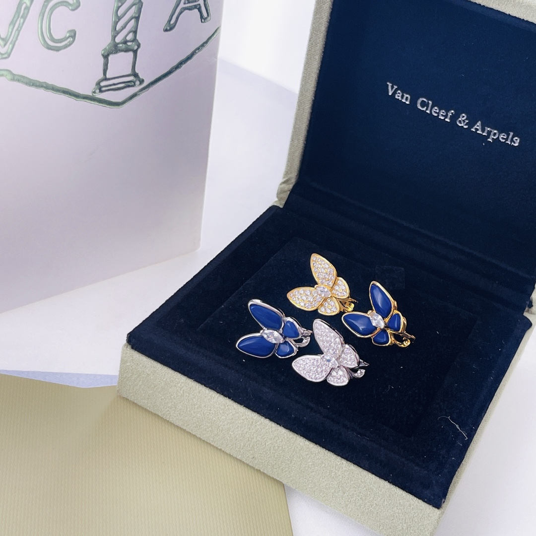 Van Cleef & Arpels Two Butterfly Earrings - EUR FASHION