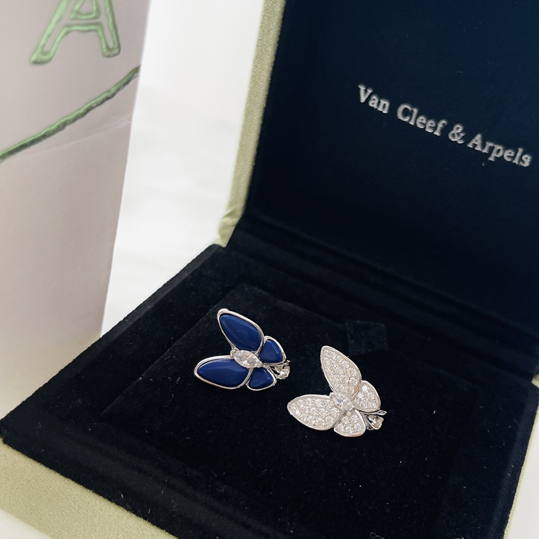Van Cleef & Arpels Two Butterfly Earrings - EUR FASHION
