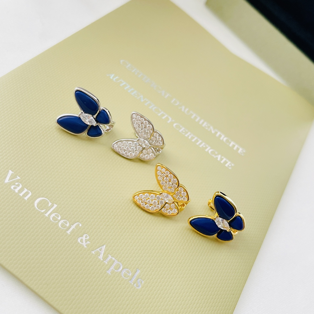 Van Cleef & Arpels Two Butterfly Earrings - EUR FASHION