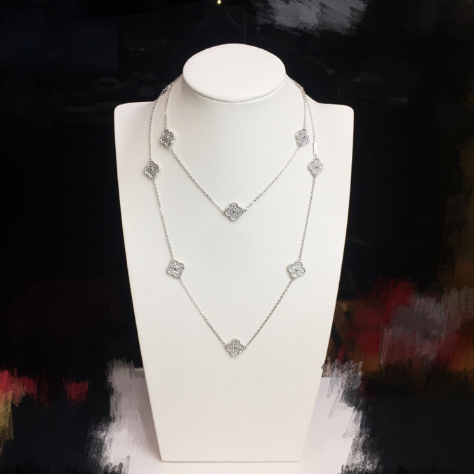 Van Cleef & Arpels Vintage Alhambra Necklace 10 Motifs - EUR FASHION