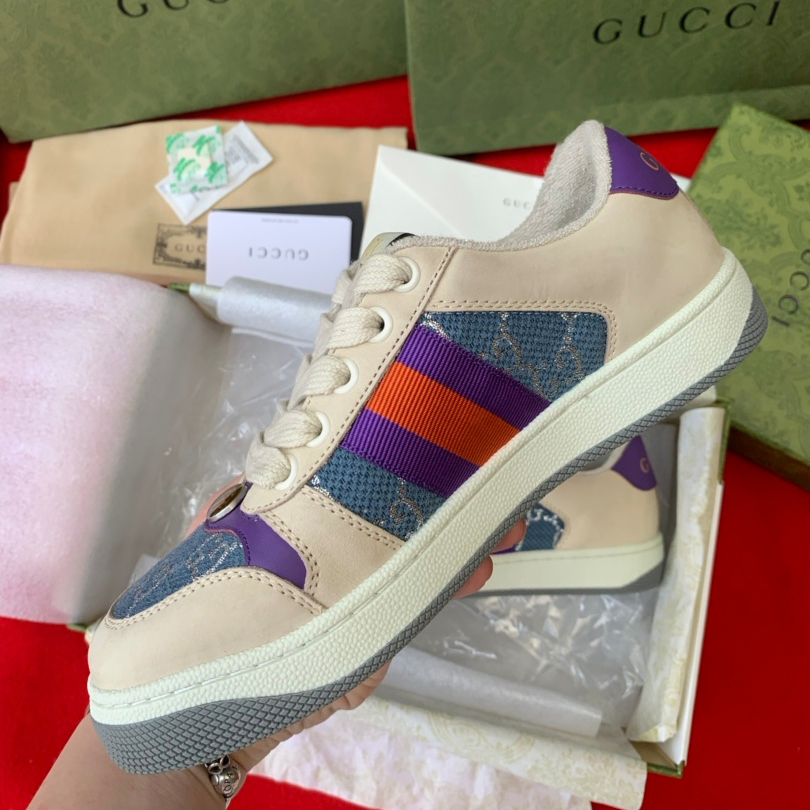 Gucci women's & Men's Screener Sneaker With We - EUR FASHION