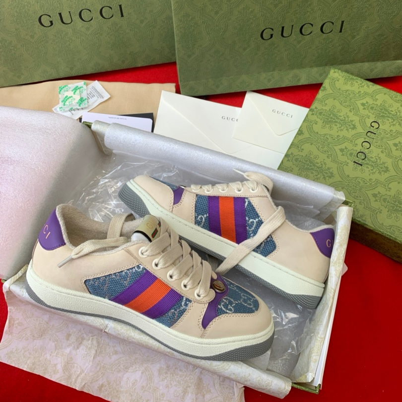 Gucci women's & Men's Screener Sneaker With We - EUR FASHION