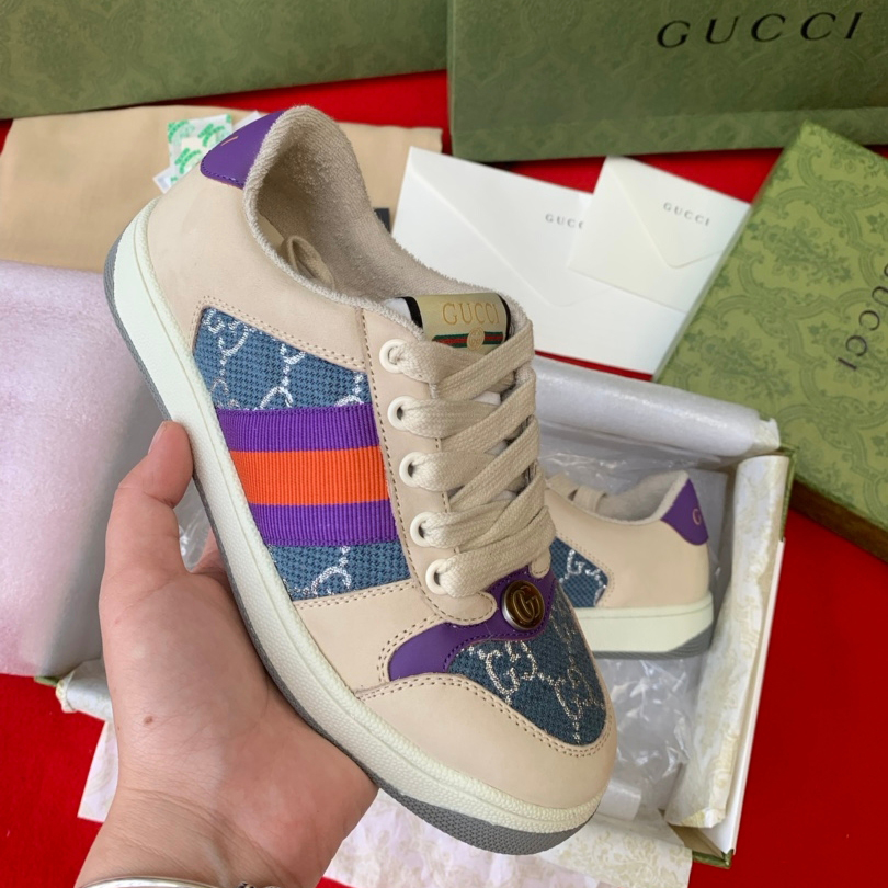 Gucci women's & Men's Screener Sneaker With We - EUR FASHION