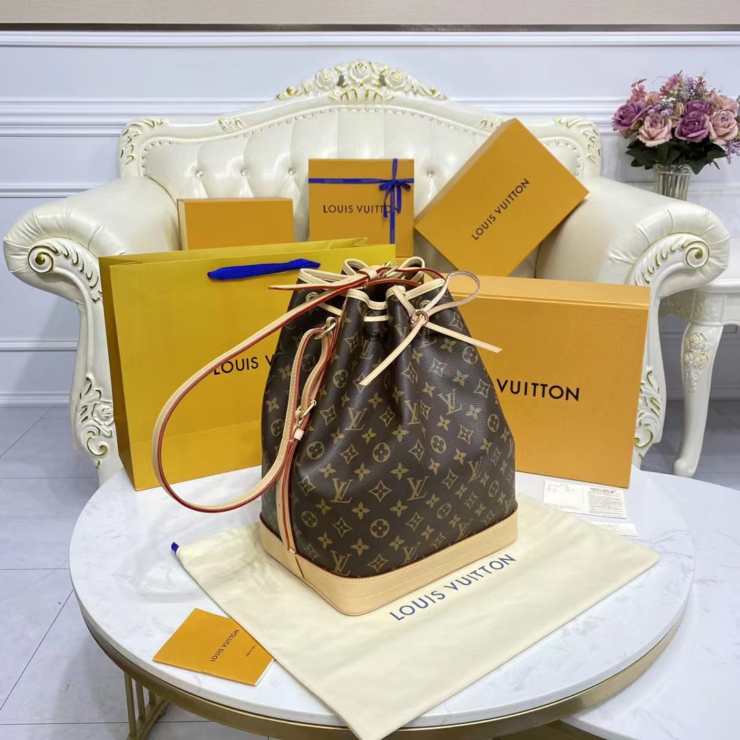 Louis Vuitton Noé Bucket Bag(27.5-36-20cm)    M42224 - EUR FASHION