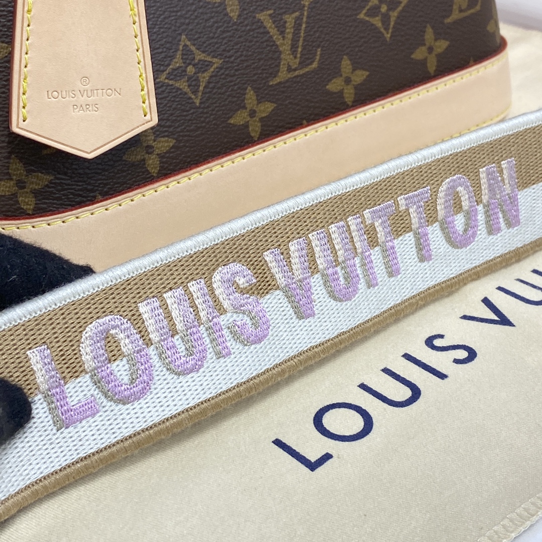 Louis Vuitton Alma BB Monogram Canvas Handbag (23.5-17.5-11.5cm)     M53152 - EUR FASHION