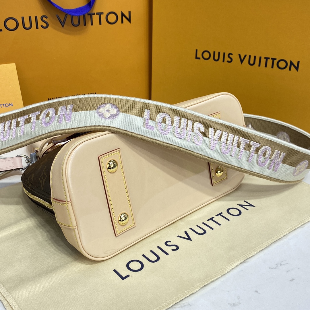 Louis Vuitton Alma BB Monogram Canvas Handbag (23.5-17.5-11.5cm)     M53152 - EUR FASHION