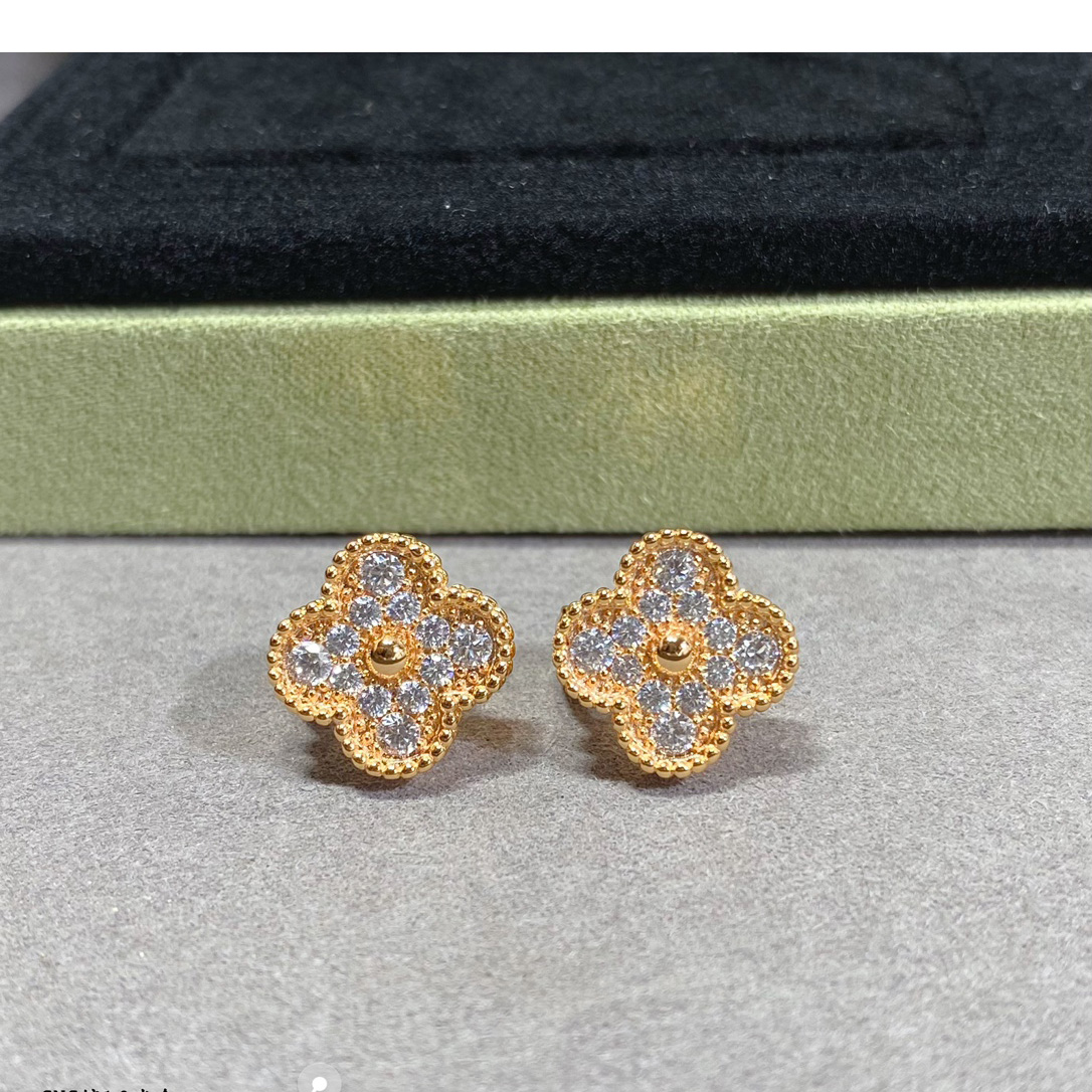 Van Cleef & Arpels Vintage Alhambra Earrings - EUR FASHION