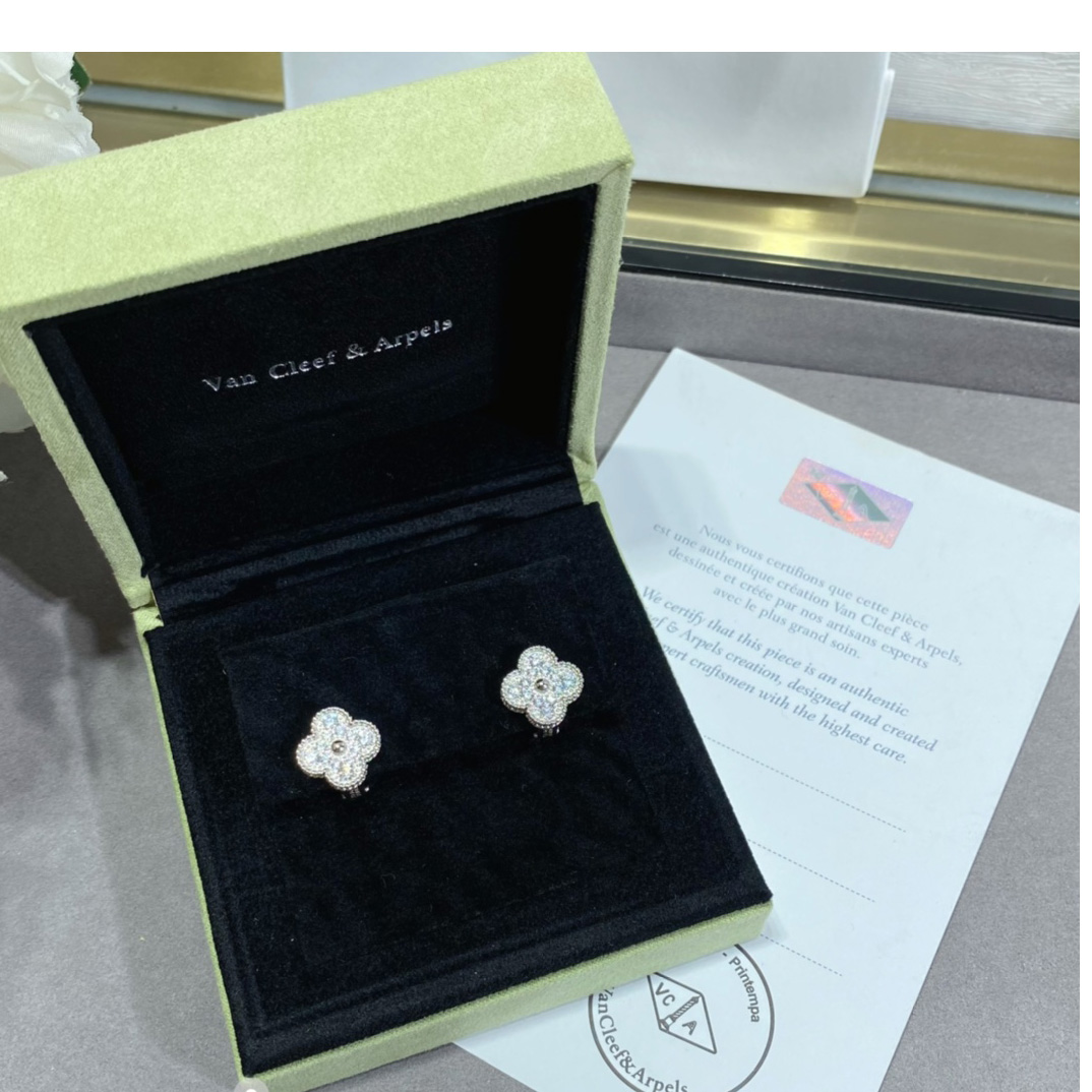 Van Cleef & Arpels Vintage Alhambra Earrings - EUR FASHION