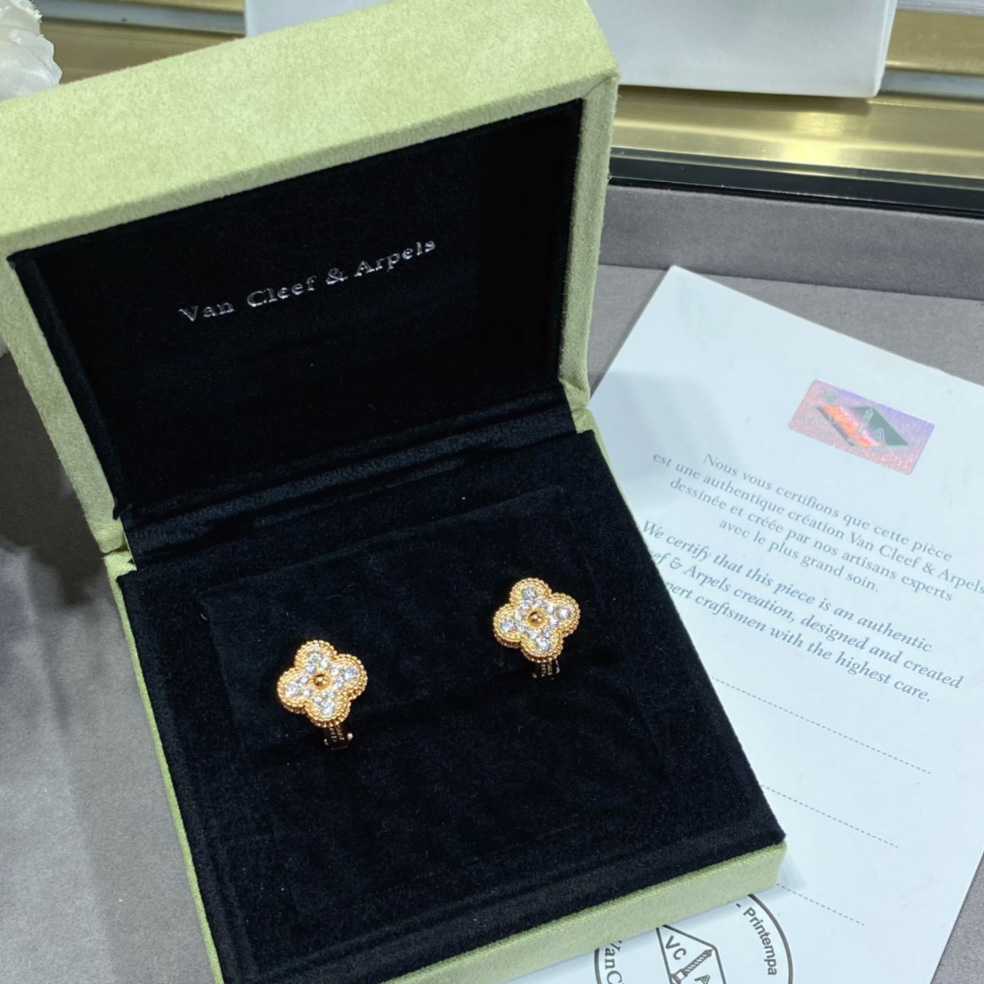 Van Cleef & Arpels Vintage Alhambra Earrings - EUR FASHION