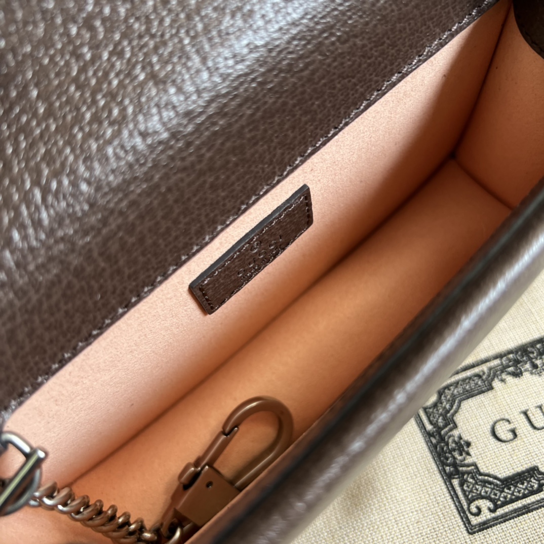 Gucci Dionysus Jumbo GG Super Mini Bag(16.5-10-4cm) - EUR FASHION