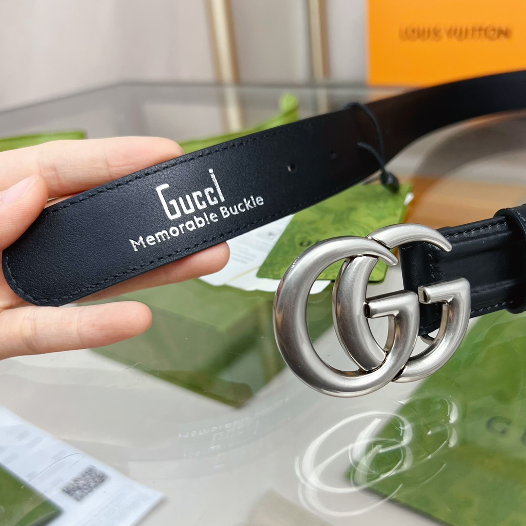 Gucci Belt With GG Buckle - EUR FASHION