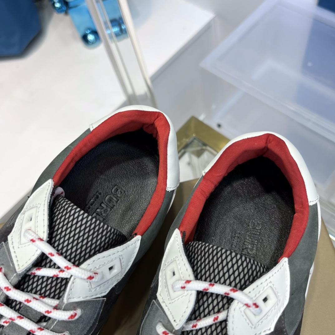 Burberry Cotton Sneakers - EUR FASHION