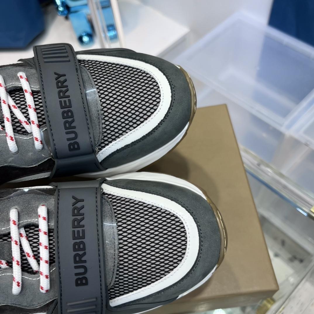 Burberry Cotton Sneakers - EUR FASHION