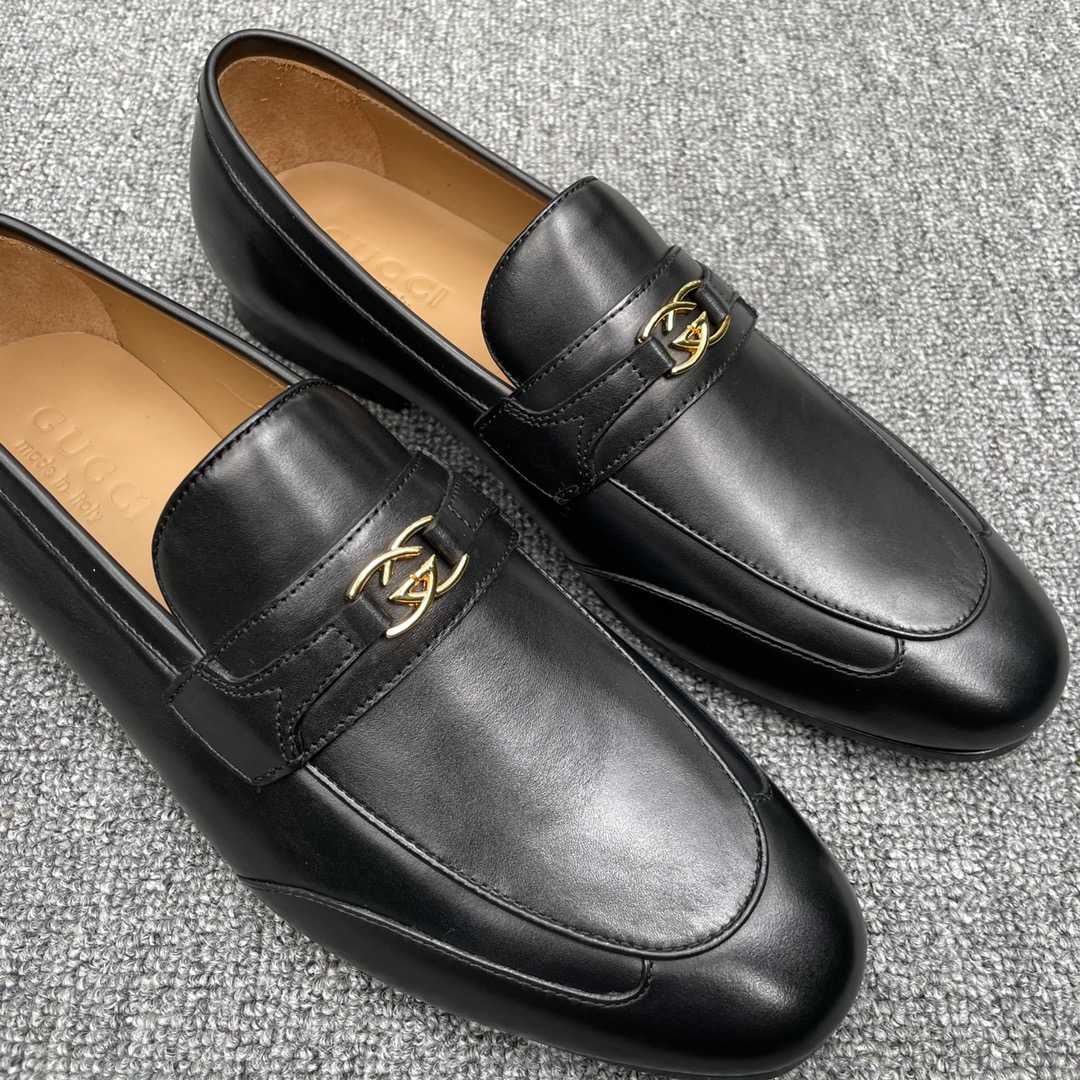 Gucci Men's Loafer With Interlocking G(Upon UK Size) - EUR FASHION