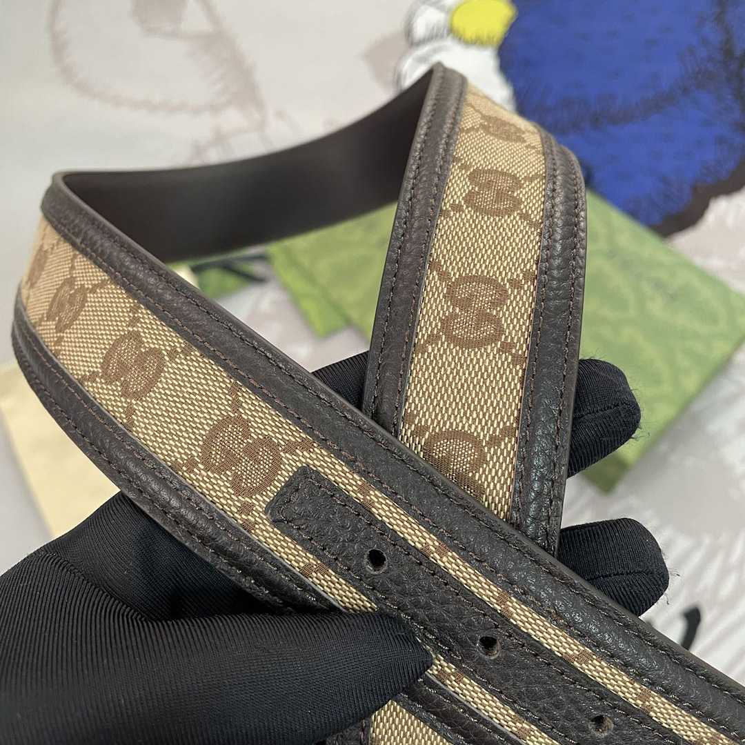 Gucci GG Belt With Square Buckle - EUR FASHION