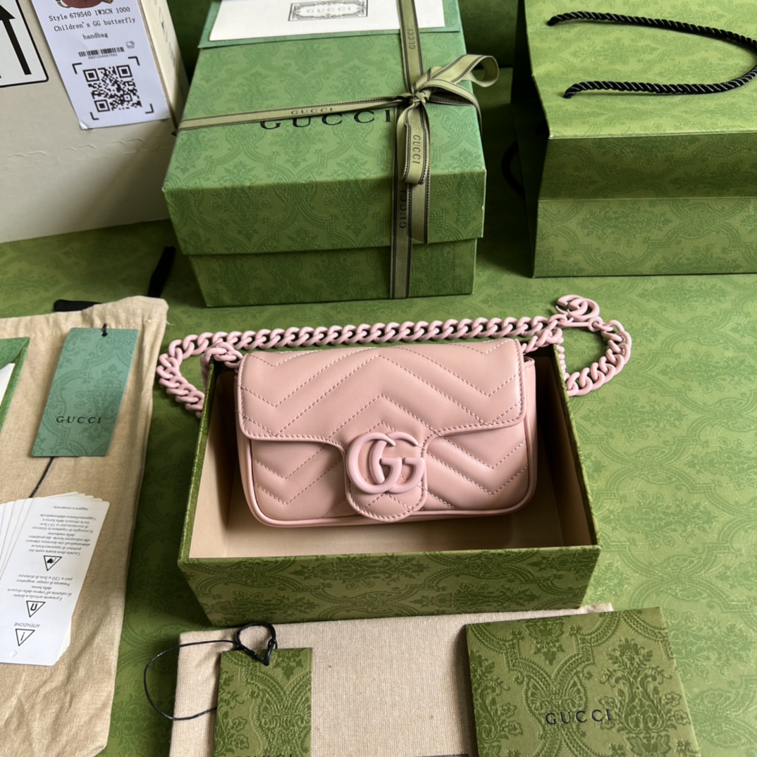 Gucci GG Marmont Belt Bag(16.5-10.2-5.1CM) - EUR FASHION