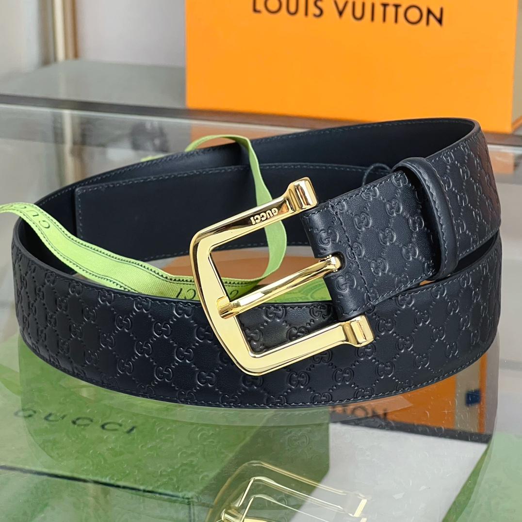 Gucci Belt With Square Buckle - EUR FASHION
