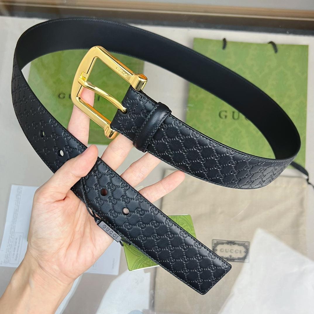 Gucci Belt With Square Buckle - EUR FASHION