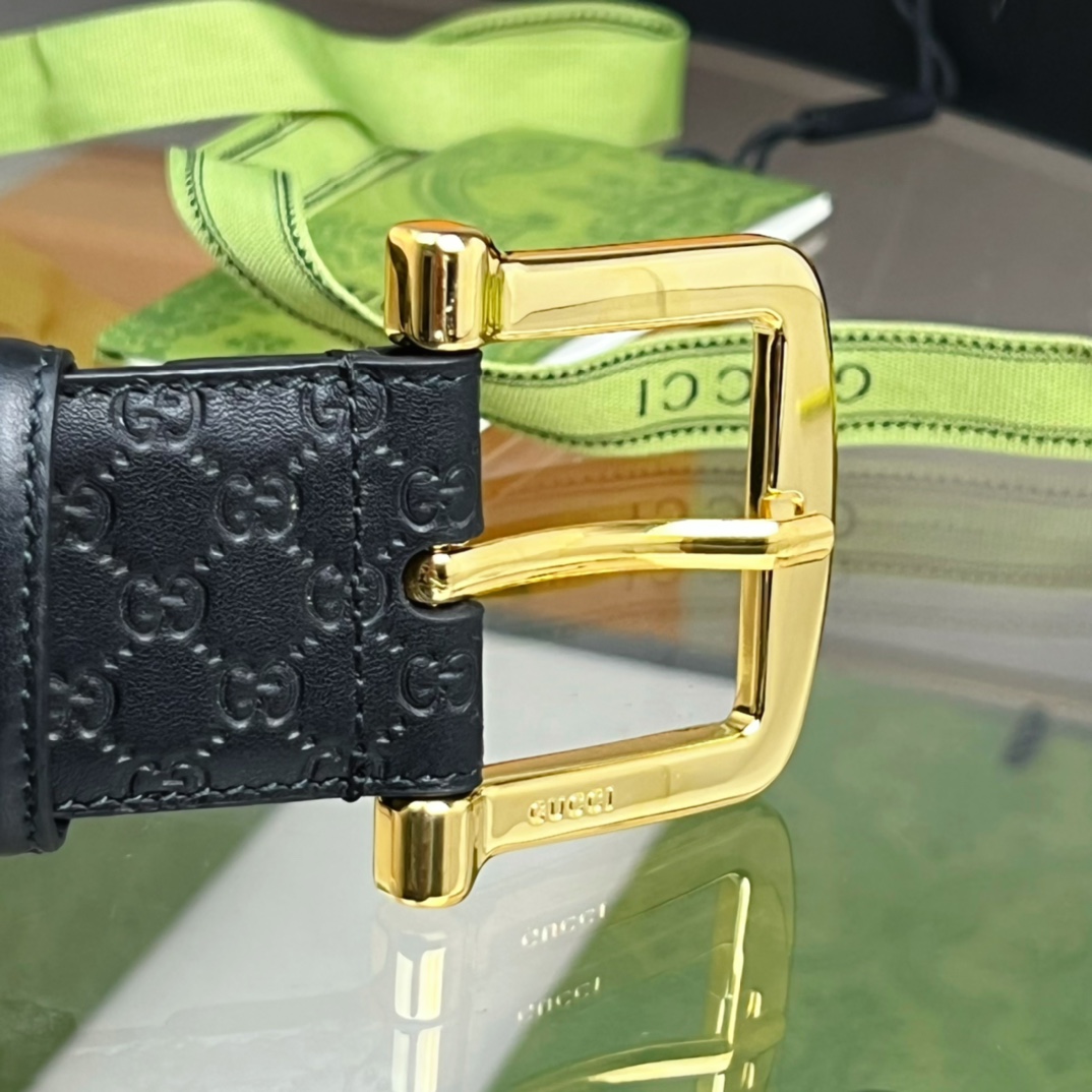 Gucci Belt With Square Buckle - EUR FASHION