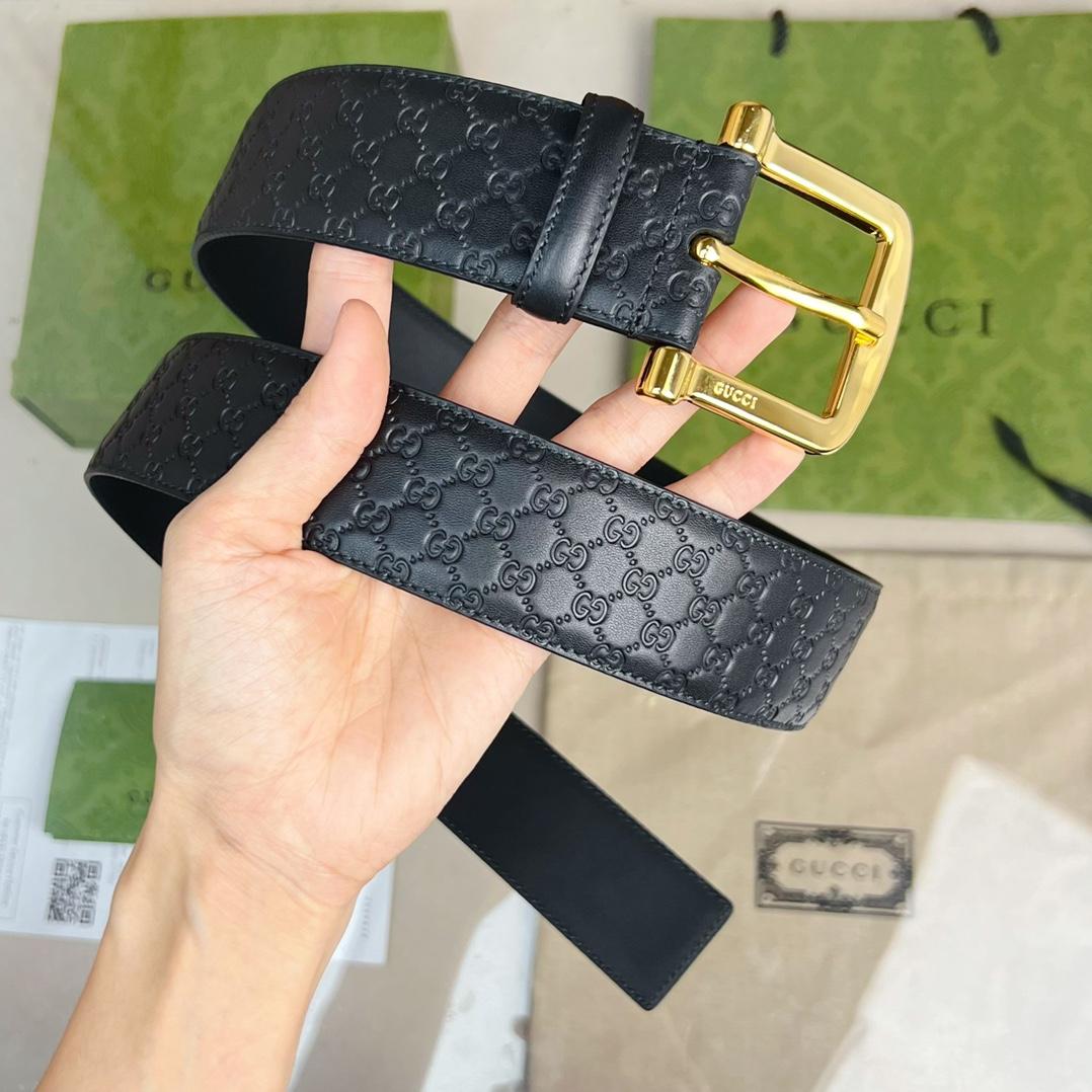 Gucci Belt With Square Buckle - EUR FASHION