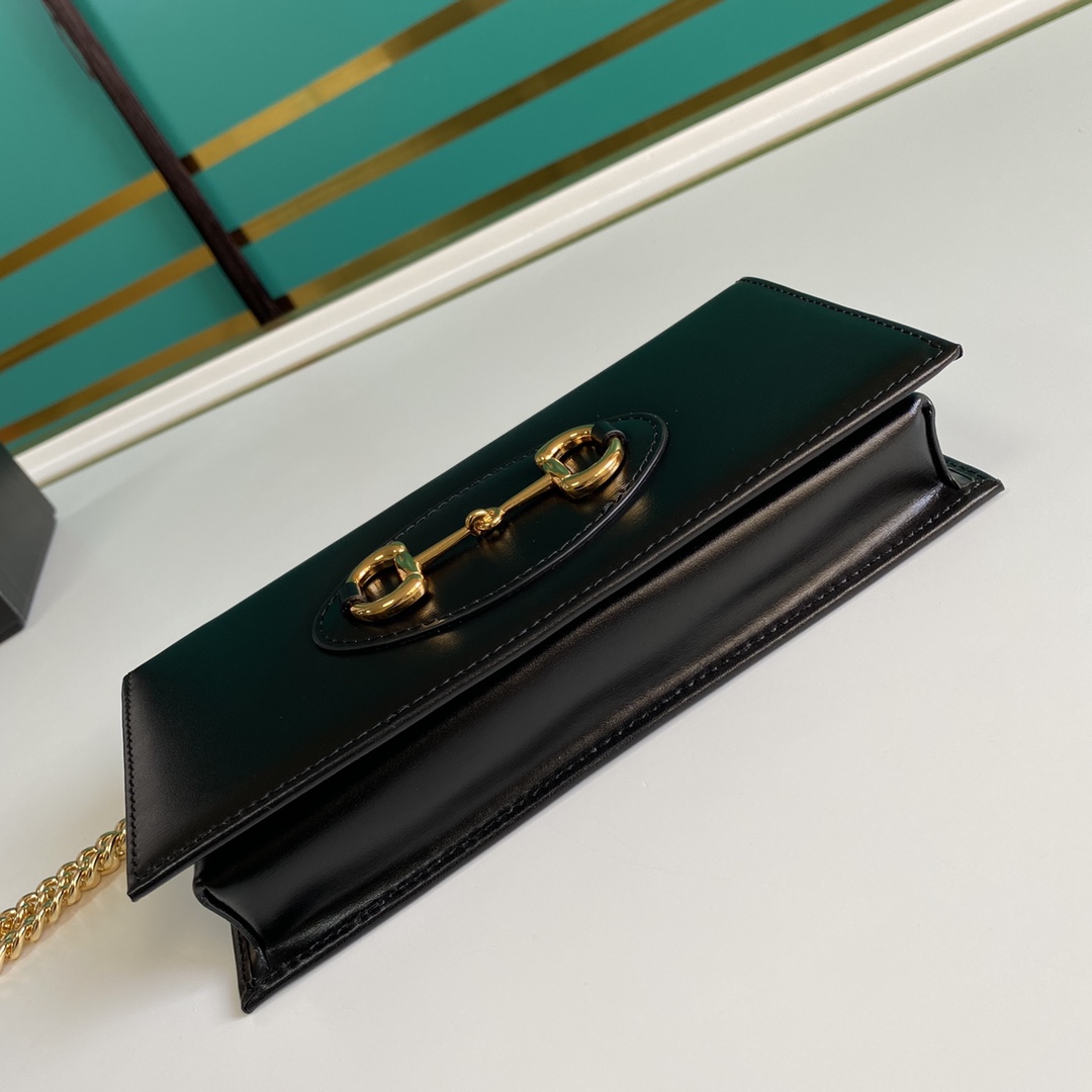 Gucci Horsebit 1955 Wallet With Chain(19-10-4CM) - EUR FASHION