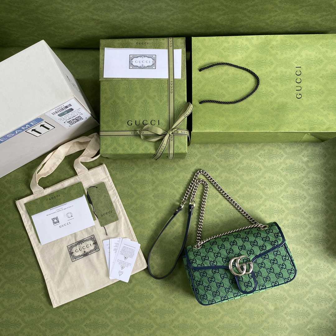 Gucci GG Marmont Mini Shoulder Bag(26-15-7cm) - EUR FASHION