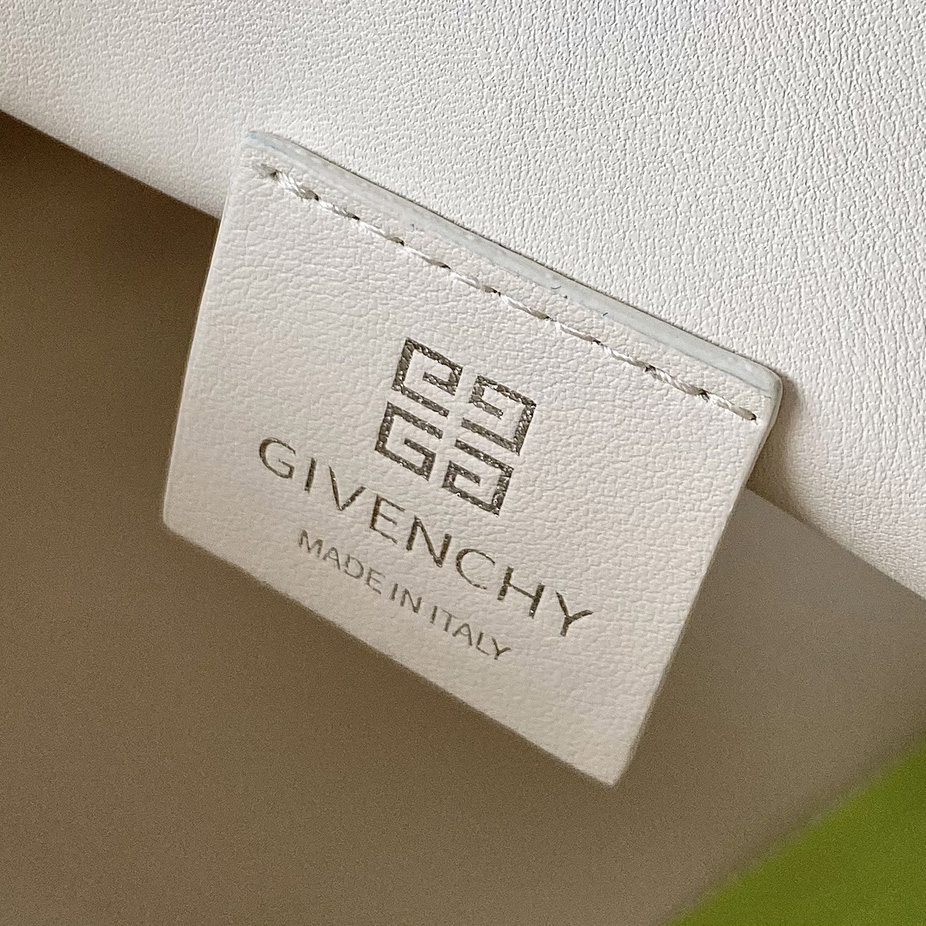 Givenchy Small Kenny Bag In Smooth Leather - Ivory(32-22-17cm) - EUR FASHION