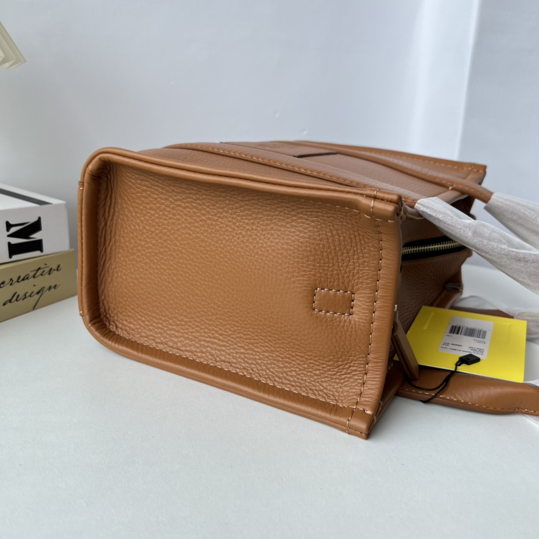 Marc Jacobs The Leather Small Tote Bag(33-27-15cm) - EUR FASHION