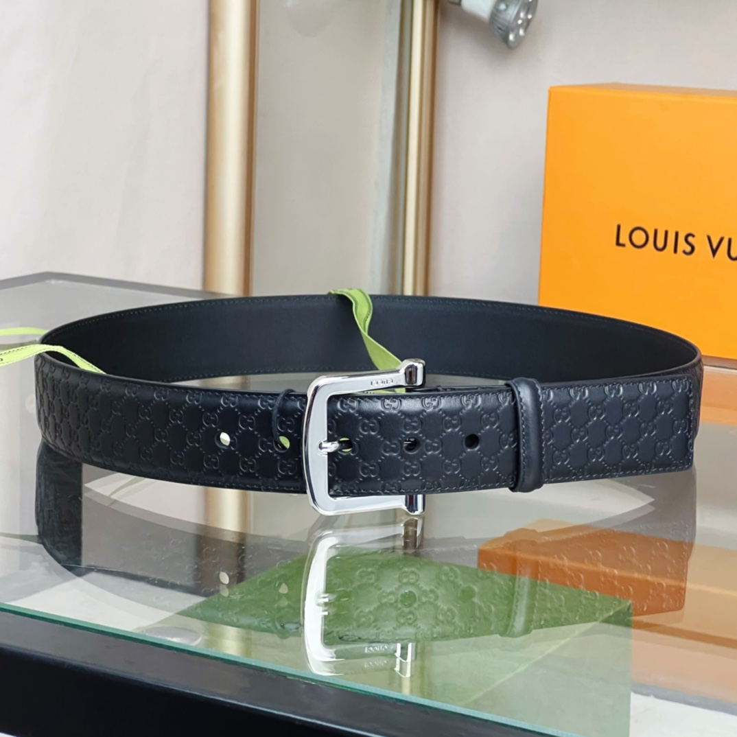 Gucci Belt With Square Buckle - EUR FASHION