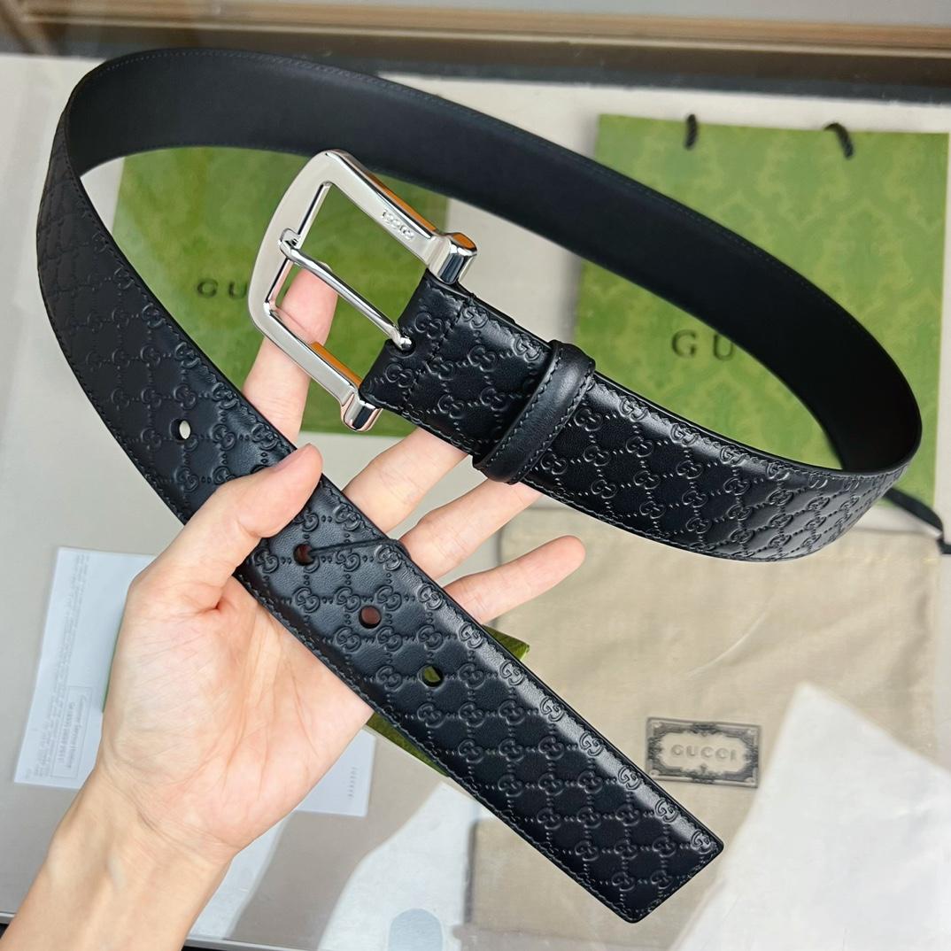 Gucci Belt With Square Buckle - EUR FASHION