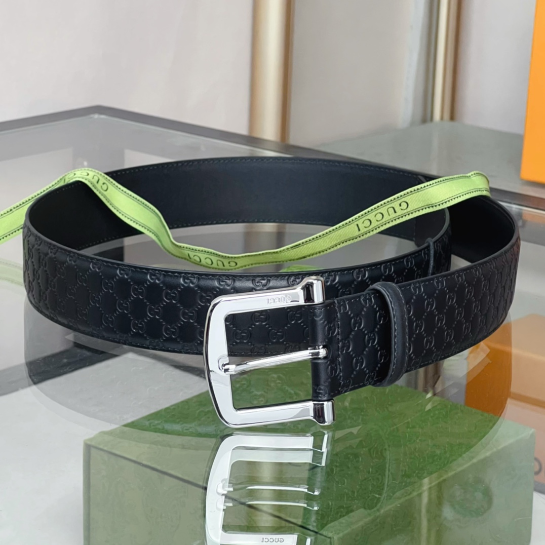 Gucci Belt With Square Buckle - EUR FASHION