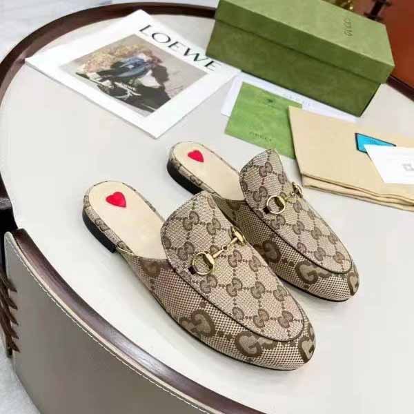 Gucci Women's Jumbo GG Princetown Slipper - EUR FASHION