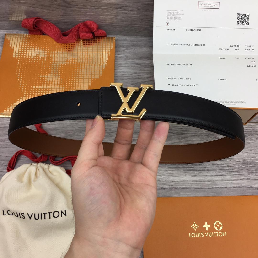 Louis Vuitton  LV Mirror 35MM Reversible Belt - EUR FASHION