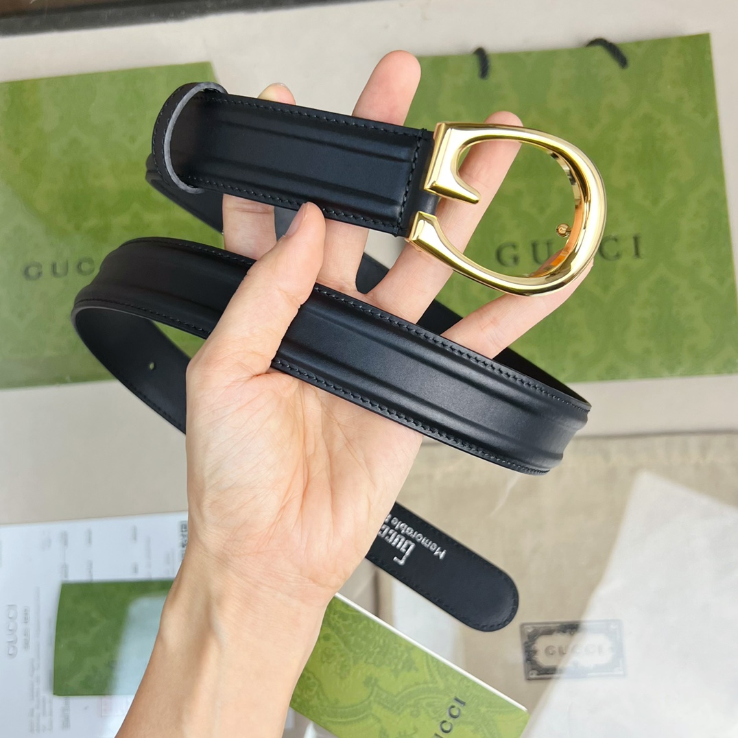 Gucci Belt With G Buckle - EUR FASHION