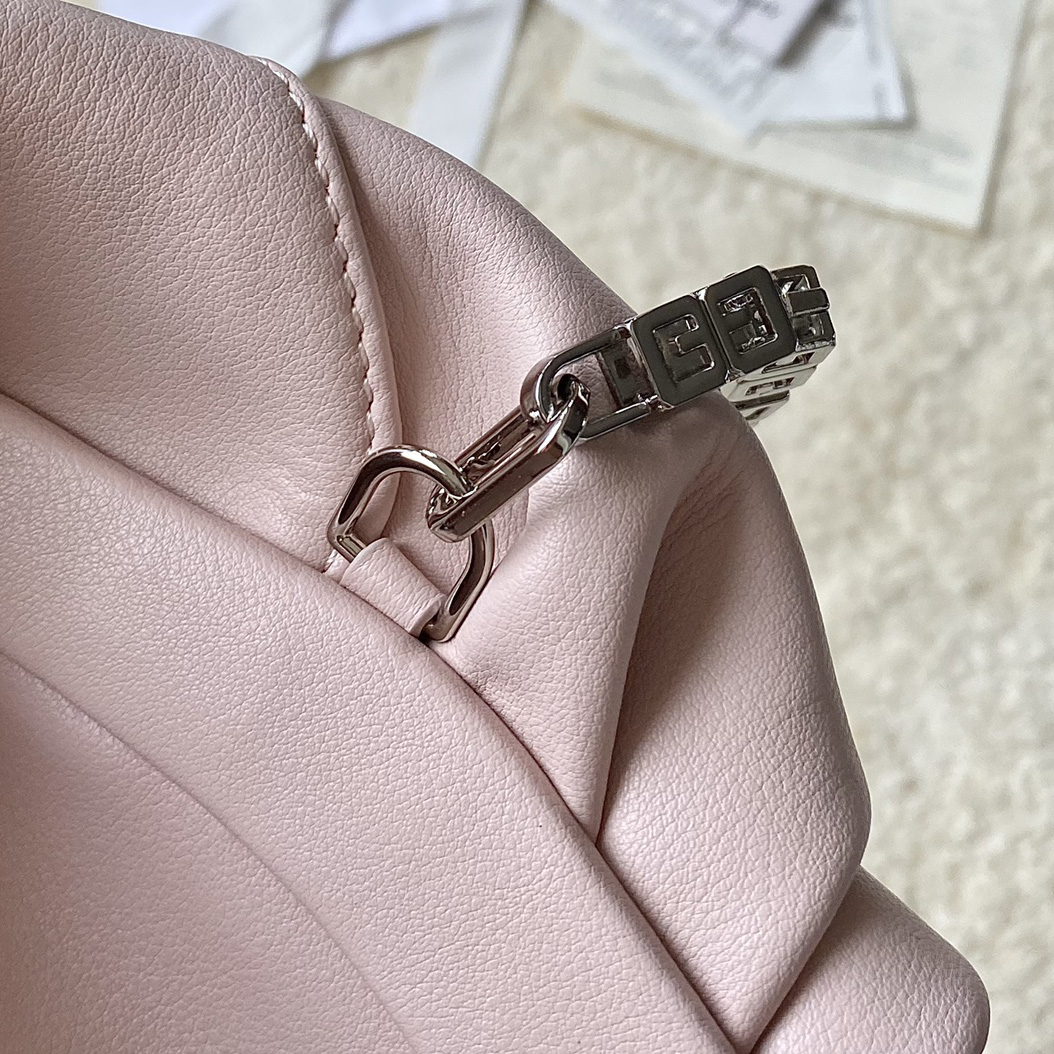 Givenchy Small Kenny Bag In Smooth Leather - Blossom Pink(32-22-17cm) - EUR FASHION