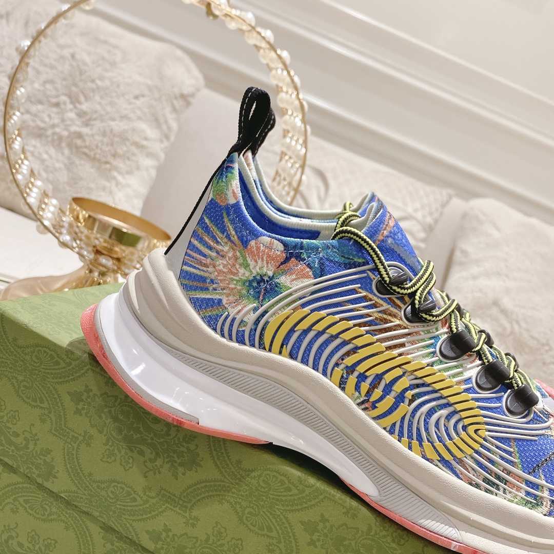 Gucci Run Floral Sneaker(Upon UK size) - EUR FASHION