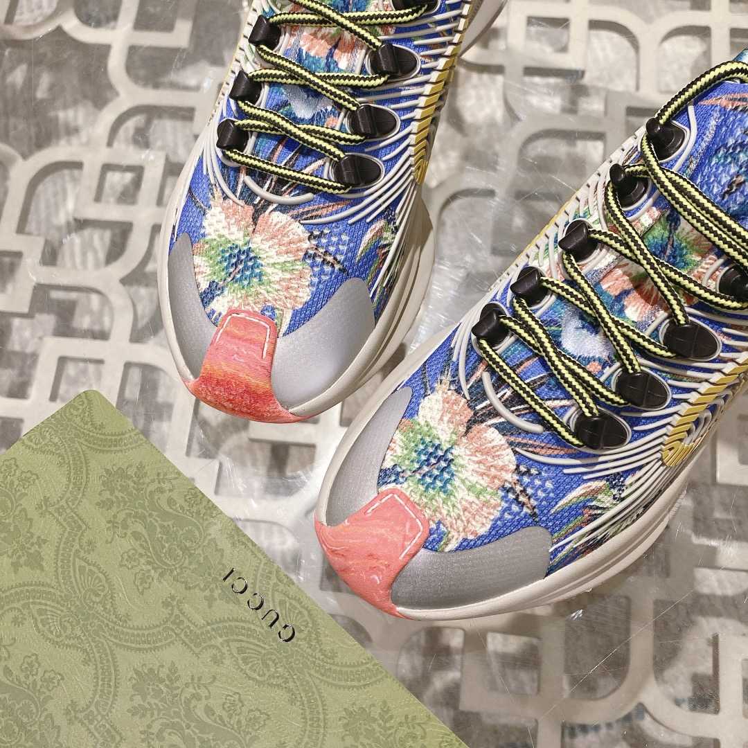 Gucci Run Floral Sneaker(Upon UK size) - EUR FASHION