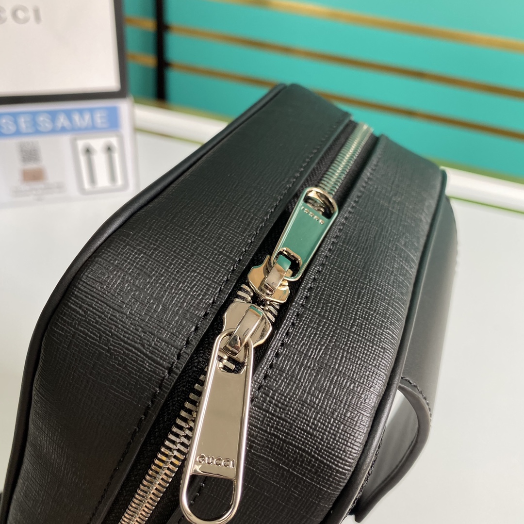 Gucci GG Black Belt Bag(17-27-8.5CM) - EUR FASHION
